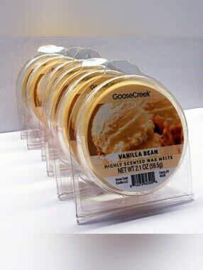 VANILLA BEAN-Goose Creek Highly Scented Wax Melts- $8 per pack